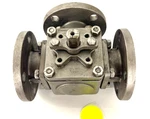 At #150 CF8M Stainless Steel Flanged 3-WAY Ball Valve B0481 T-port 316SS Trim. Fixed Price $570.00.