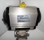 New Tru-flo UT36 SR4F07/10 Pneumatic Actuator 2" CF8M Weld Socket 1000WOG Qsm. Fixed Price $499.99.