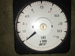 Crompton Instruments 15,000 Lb Gauge Type 078-05 Dc Metrox Cable Winch Cntrl. Fixed Price $150.00.