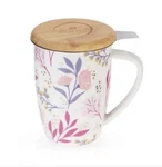 Bailey Botanical Bliss Ceramic Tea Mug Infuser By Pinky Up 12 Oz New Sealed. Fixed Price $9.99.
