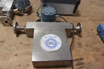 Micro Motion F100SI128SU Stainless Steel Mass Flow Sensor Tank 1" Flange. Fixed Price $850.00.