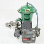 Fisher 1" V200 Control Valve With 2052 Size Pneumatic Actuator CG8M CL-150/600. Fixed Price $2350.00.