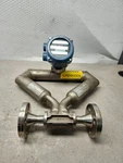 Used Micro Motion Mass Flow Sensor CMF050,2400SIA11B2EZZZ. Fixed Price $3150.00.