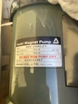 Iwaki Magnet Pump Can Return. Never Used. MD70RZT 1/4HP 115V 3/4. Fixed Price $300.00.