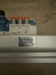 Smc MPC40-100-DCN709SN Positioning Cylinder. Fixed Price $150.00.