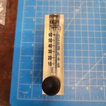 King Instrument Acrylic Tube Flowmeter Rotameter 0-60SCFH 75301112C11 OF1. Fixed Price $118.99.