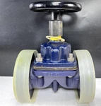 G.i.e Flanged Water Line Pipe Diaphragm Iron Valve Weir Style 2-1/2",WFCP223M2.5. Fixed Price $199.98.