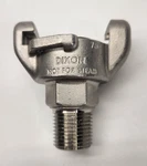 Dixon RAM2 1/2" Male Npt 316 Stainless Steel Air King 2-LUG Coupling. Fixed Price $16.08.