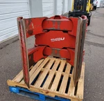 Bolzoni Auramo Arc 100-1660P Paper Roll Clamp Forklift Attachment. Fixed Price $3000.00.
