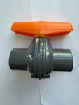 Georg Fischer +gf+ 1/2" Npt Pvc-u Ball Valve, Part 161.353.372, 145 Psi. Fixed Price $12.00.