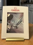 Omega Watch Dealer Counter Framed Display Fully Acrylic. Fixed Price $49.00.