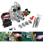 Hydraulic Multiplier Scv Splitter Selector Diverter Valve Kit Coupler Switch Box. Fixed Price $548.91.