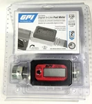 Gpi Aluminum In-line Turbine Fuel Flowmeter With Digital Lcd 01A31GM. Fixed Price $94.99.