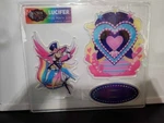 Hazbin Hotel Lucifer Morningstar Acrylic Standee Pride Month 2025 King Of Hell. Fixed Price $59.99.