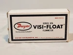 Dwyer Series Visi-float Flowmeter VFA-3 S18B Manual & Box. Fixed Price $19.92.