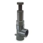Hayward Flow Control RV1100TE Relief Valve, 1", Pvc/epdm, Adjustable 5-75 Psi,. Fixed Price $830.99.
