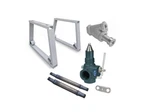 Lp Gas Dispenser Container Connection Kit W/ Flex Connectors & Rego Valve. Fixed Price $2295.42.