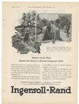 1930 Ingersoll Rand Ad: Jackhamer, Jackhammer Pneumatic Drills & Diggers. Fixed Price $21.84.