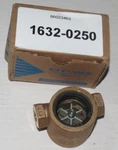 B4 Opw 1632-0250, Visi-flo Sight Flow Indicator 1600 Oem Series 1/4" Fnpt Bronze. Fixed Price $53.99.