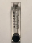 King Instrument 2" Flowmeter W/valve 0-60SCFH 1/4" Npt 75301112C11 Acrylic Tube. Fixed Price $22.50.