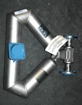 Micro Motion CMF100M328NRAUEZZZ Coriolis Mass Flow Sensor, 1" Process,-surplus. Fixed Price $5500.00.