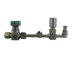 Motoyama Valve Ii LDSUSF316F/2LDS8R-BV-P With Swagalok RA7514 SS-BN8T8A-C. Fixed Price $250.00.