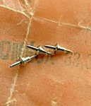 Balance Staff Omega 26 Ligne Cal. 59.8D, 110, 120 Nos Swiss Ronda 1866. Fixed Price $19.99.