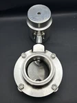 Lumaco BAA-60 Sanitary Air Actuator Pneumatic W/ Butterfly Valve. Fixed Price $199.99.