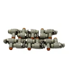 Nos Lot Of 11 Smc 1/8 Npt X Tube Speed/flow Control Valve AS2201F-N01-01SA. Fixed Price $63.99.
