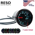Voltage Universal Meter 2" 52MM 7 Color Led 8V-16V Gauge Smoke Lens. Fixed Price $25.99.
