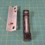 Fischer & Porter 313501G Flowmeter W/ Mounting Flange To 2.5 Scfh Air. Fixed Price $49.00.