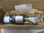 New Burkert 2300 2-WAY Angle Seat Valve W/ 8694 Position Controller. Fixed Price $2339.99.