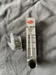 Dwyer Rate Master Flowmeter RMA-11, 1/8" Npt, 100 Psi, 30 To 200 Cc/min, 4% Acc.. Fixed Price $60.98.