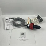 Omega FP-5300 Paddlewheel Flow Sensor 0.5-4" Pipe 180 Psi New Open Box. Fixed Price $297.00.