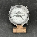 Rcm Industries, Flow Gauge 1/4-71-R-20-1 Max 180 Psig Temp 212F. Fixed Price $175.00.