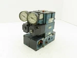 Mac 2-STATION Pneumatic Solenoid Stack 3/8" Manifold 120V Series 82. Fixed Price $84.99.