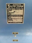 Master Control Systems MBC6-24V-30A-LA Battery Charger 117VAC Input 24VDC Output. Fixed Price $989.95.