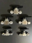 Ball Valves 5 New Total Swagelok 3/8 & Parker 1/4. Fixed Price $375.00.