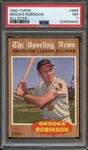 1962 Topps #468 Brooks Robinson Psa 7 Orioles As Hof *INVAJ3560. Fixed Price $99.00.