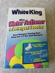 Vintage White King Water Softener Detergent Booster- Unopened 77OZ. Fixed Price $43.22.