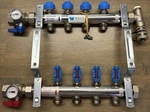 Watts Radiant 1 In. Flowmeter Manifold, Stainless Steel, M-4 W/ Trunk Iso Kit. Fixed Price $250.00.