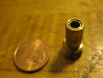 Bijur Lubricating Control Unit B7128 CKA-2 Oil Metering Oriface. Fixed Price $7.75.