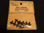 Micro Engineering #26-084 Rail Joiner Code 83 Insulated 12 Pcs. Fixed Price $6.25.