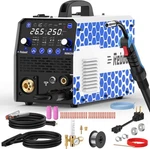 RBM2500 Pro And CO2 Regulator,reboot 250AMP 8-IN-1 Mig Welder,w/gas. Fixed Price $239.98.