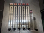 (7) Untested As/is Lot Dwyer Rate-master RMC-143-SSV/ 116252-30 Flowmeter Etc. Fixed Price $199.99.