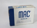 Mac 113B-601JC 3-WAY Solenoid Valve 1/4" Nptf 12VDC 8.5W 150 Psi Dmg Box New. Fixed Price $152.99.