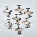 New Rosemount 0306RT22BA11 C30610-1126-0000 Two Valve Pressure Manifold Piece. Fixed Price $139.00.