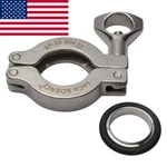 KF-25 NW-25 Stainless Steel Vacuum Clamp & Viton Centering Loco Science!. Fixed Price $16.49.