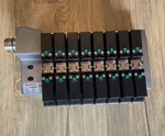 Norgren VS180800553 Position Manifold & 8- VS18G511DF318A Solenoids Valve. Fixed Price $380.00.