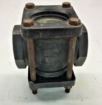 Brooks 1-1/2" Npt Sight Flow Indicator, Flapper Type W/ Steel Body. Fixed Price $115.31.